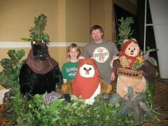 The Ewoks first Galaxyfest