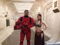 Reaper And Slave Leia