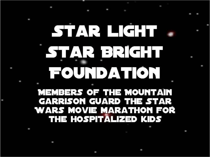 Starlight Foundation Star Wars movie Marathon July 16