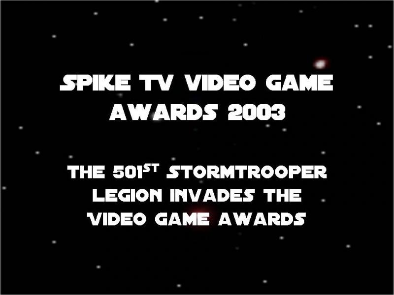 Spike TV video game awards 2003