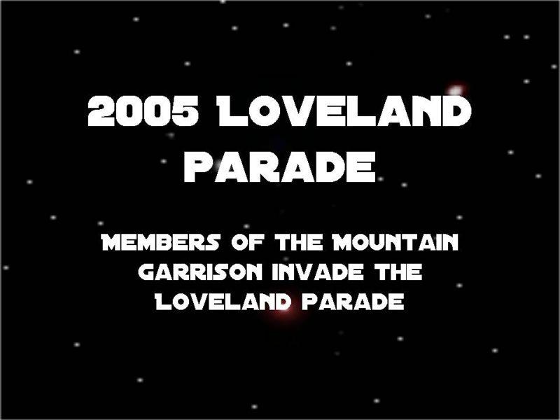 Loveland Parade July 30 2005