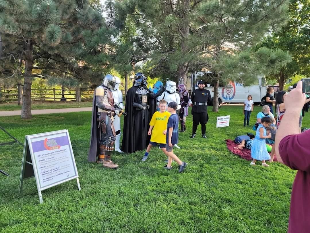 Movies and Music in the Park, Golden, CO, 8/27/21