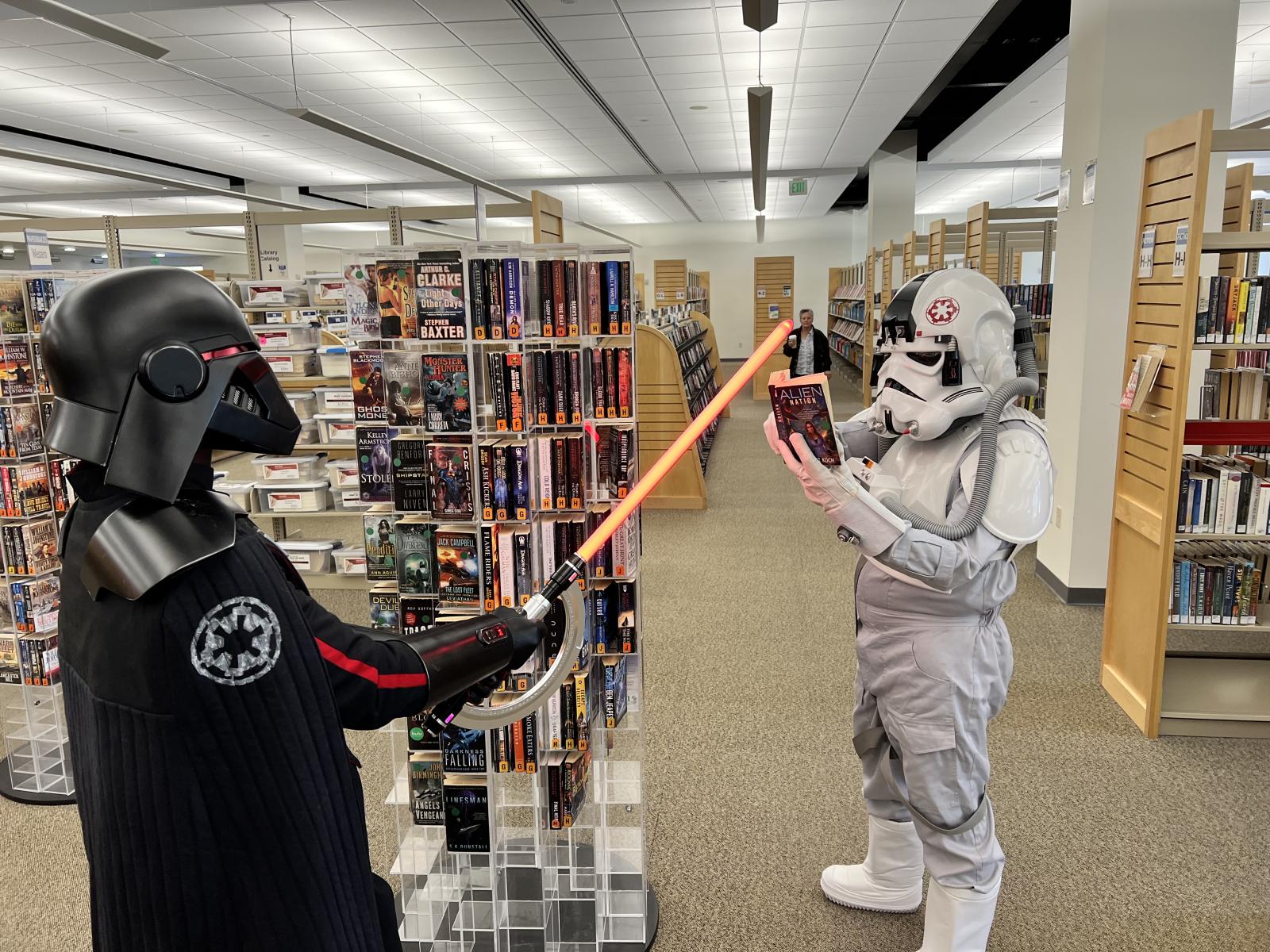 Laramie County Library Star Wars Reads Day, 10/8/22